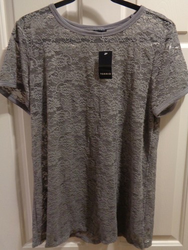 Torrid frost gray lace - torrid,